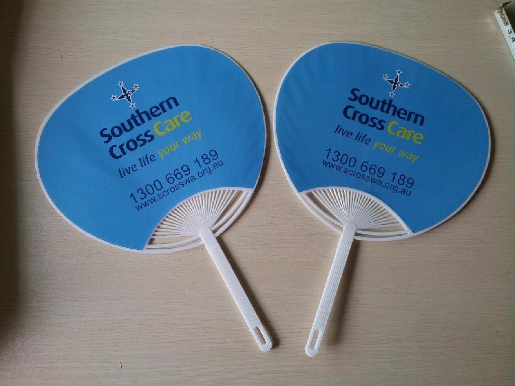 Custom Promotional Company Advertising Hand Fans Custom Promotional Company Advertising Hand Fans