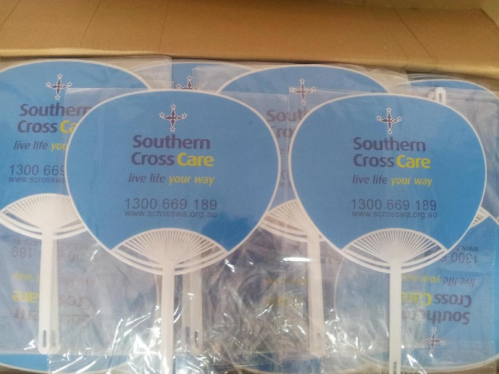 Custom Promotional Company Advertising Hand Fans Custom Promotional Company Advertising Hand Fans