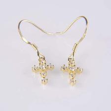 Authentic Sterling Silver Earrings wholesale, custom printed logo