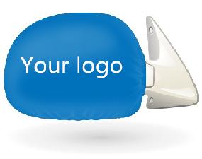 Car Mirror Cover Flag wholesale, custom logo printed