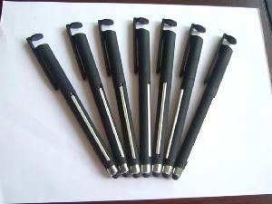 Popular Ballpoint Pen With Front Stylus wholesale, custom logo printed