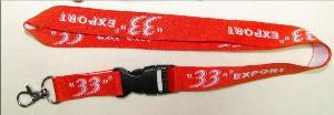 Weave lanyard wholesale, custom logo printed