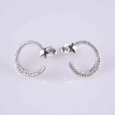 Authentic Sterling Silver Earrings wholesale, custom printed logo