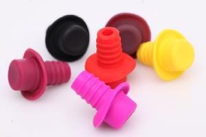 Bountiful Bags Silicone  Formal hat  bottle stopper wholesale, custom logo printed