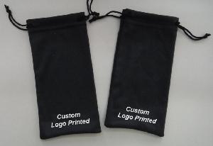 Microfiber Drawstring Pouch wholesale, custom logo printed