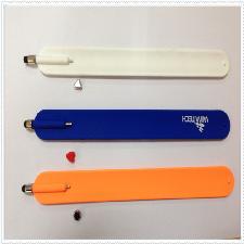 Silicone Slap Bracelet  with touchscreen pen wholesale, custom logo printed