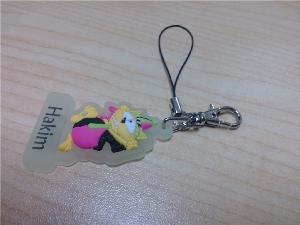 Glow in the dark PVC Charm, Glow in the Dark PVC Mobile Phone Chain wholesale, custom printed logo Glow in the dark PVC Charm, Glow in the Dark PVC Mobile Phone Chain wholesale, custom printed logo