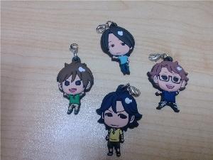 PVC Charm, PVC Mobile Phone Chain wholesale, custom printed logo PVC Charm, PVC Mobile Phone Chain wholesale, custom printed logo