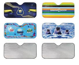 EPE Foam Car Sunshade wholesale, custom printed logo