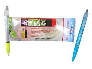 Banner ball point pen wholesale, custom logo printed