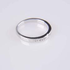 Authentic Sterling Silver Ring wholesale, custom printed logo