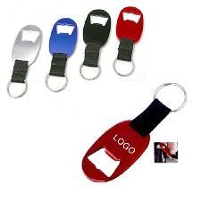 Opener with keychain wholesale, custom logo printed